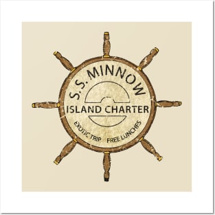 retro S.S Minnow Island Posters and Art